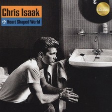 Chris Isaak Heart Shaped World Orange Crush Vinyl LP -Exclusive New Sealed picture