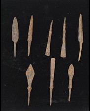AUTHENTIC 500-1000 Arrow Head Old Medieval Iron Artifacts Treasure Archeology 1e picture