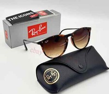 Ray-Ban RB4171 Erika 710/T5 Womens Tortoise Frame Brown Gradient Shades 54-18 picture