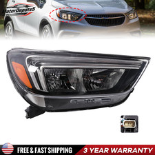 For Buick Encore 2017-2022 Passenger Side Halogen Headlight w/ LED DRL & Bulb picture