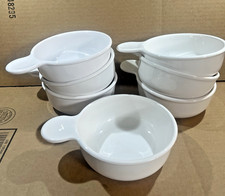 7 Vtg. Corning Ware Grab It Bowls P-150-B French White picture