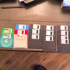 Lot of 15 3.5in Floppy Disks 1.44MB Sony/3M/Nashua MFD-2HD Formatted picture