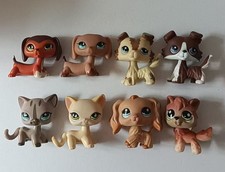 8pcs/lot Littlest Pet Shop LPS  Cat Dog #518#468#733#2210Animals Figure picture