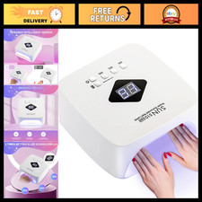 120W Cordless Nail Lamp - Rechargeable UV LED Nail Dryer, 3 Timer Modes, Portabl picture