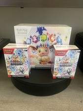 Pokemon Prismatic Evolutions ETB and Booster Bundle x2 lot picture