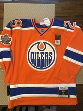 Leon Draisaitl Edmonton Oilers Mitchell And Ness Heritage Classic Jersey New L picture