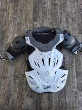 Leatt Fusion 3.0 Vest Black/White , L/XL MotoX all-in-one integrated neck brace picture