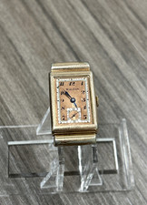 Bulova 7AP 14K RGP 17 Jewels Art Deco Watch For Parts/Repair picture