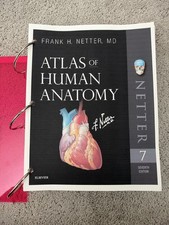 Atlas of Human Anatomy Netter Elsevier 2019 7th edi Med School Lib PB VG 261005 picture