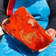 10.73LB TOP Natural RedJasper Quartz Crystal mineral specimen Healing Decoration picture