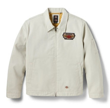 Dickies Harley-Davidson Motor Co. White Jacket Limited Edition 1903-1922 picture