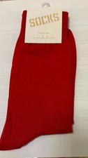 Two pairs Men's High Quality Solid Color Dress Socks One Size 10~13 picture