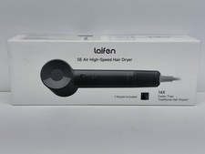 Laifen SE Air High-Speed Hair Dryer, 100,000 RPM Ionic Blow Dryer Dark Gray NEW picture
