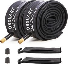 Heavy Duty Bike Tubes 2PCS 26x1.75 26x1.95 26x2.0 26x2.125 26x1 3/4 26x2 1/8 ... picture