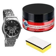 30g Watch Crystal Polish Scratch Remover Cream Glass Repair Kit with Sponge US#1 picture