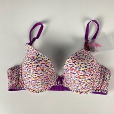 Maidenform Size 34B Multicolor One Fabulous Fit 07959 Underwire T-Shirt Bra picture