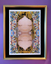 🔥DeathNYC Large Framed 16x20in Pop Art COA Yoshitomo Nara Girl Murakami *$ picture
