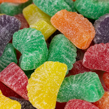 Fruit Slices Jelly Candy | 2 Pound Bulk Bag | Assorted Flavors | Sugar-Dusted picture