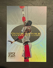 SkyBox 1998 Z-Force Quick Strike Hakeem Olajuwon Rockets #7/12QS Insert picture