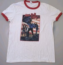 Ash vs The Evil Dead promo ringer t shirt M horror American flag Starz  picture