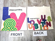 Louis Vuitton City Guide Exhibition Limited Tote Canvas Bag 2022 Shenzhen China picture