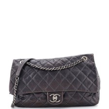 Chanel Easy Flap Bag Quilted Caviar Jumbo picture