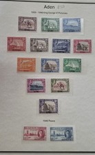 British Aden KGVI 1939-1949 - 5 Complete Sets  picture