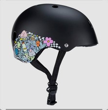 187 Killer Pads Helmet Lizzie Black Floral Size Small picture