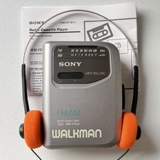 🔥 SONY Walkman WM-FX141 Radio  Cassette Player -New Belt - Reconditioned picture