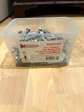 (100) Daggerz 1/4-20 x 3in Self Drill Screws Hex Washer Head Daggerz picture