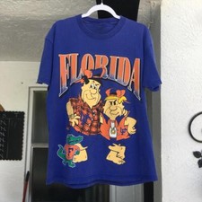 Vintage Florida Gators Flintstones Retro Style Unisex Tshirt S-5XL KH14781 picture