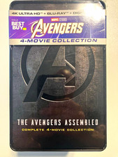 Marvel Studios Avengers: 4-Movie Collection (4K UHD Blu-ray) Steelbook + Digital picture