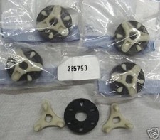 CB7 5 PAK of 285753 Washer Drive Couplings Couplers for Whirlpool & Kenmore picture