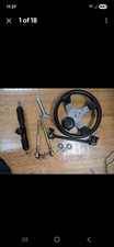 WFLNUB GO KART STEERING WHEEL KIT 110 CC GEAR RACK PINION (F 8+016759) picture