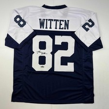 Facsimile Autographed Jason Witten Dallas Thanksgiving Jersey Men's XL picture