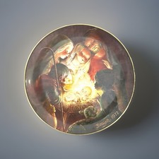 1972 Juan Ferrandiz Nativity Christmas Plate First Edition Made In Germany EUC picture