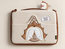 Cookie Run Kingdom Pure Vanilla Cookie 13 Inch Pouch Bag Official Korea Goods picture