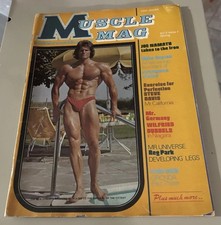 WILFRIED DUBBELS/Reeves/Namath - MuscleMag Bodybuilding Magazine - February 1977 picture