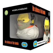 Horror Rubber Duck Toy - Silence of the Lambs Hannibal Lecter Collectible 3.5 picture