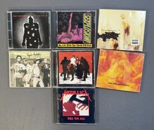Alternative Rock CD Lot of 7 Nine Inch Nails Metallica White stripes Ozzy Vtg CD picture