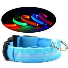 LED Dog Safety Halo Collar Light Up Pet Visibility Collar for Night Walks picture