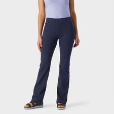 Duluth Women's NoGA Naturale Cotton Bootcut Pants, Navy NEW WT picture