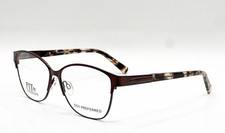 NEW DEA PREFERRED DP-00346 CHIETE BROWN TORTOISE AUTHENTIC EYEGLASSES 58-14 picture