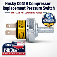 Husky C041H Compressor Replacement Pressure Switch 175-225 Psi Operating Range picture
