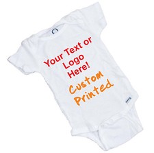 CUSTOM PERSONALIZED BABY ONESIE  Your Text or Picture Baby Onesie ing picture