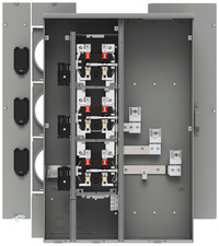 Siemens WP3311RJB 3-Gang 300A 125 Amp Sockets Ringless Horn Bypass UNI-PAK Meter picture