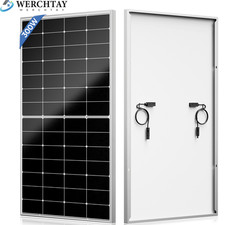 300W Watt Monocrystalline Solar Panel 12V Charging RV Camping Home Off-Grid Boat picture