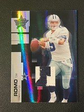 Tony Romo 2007 Donruss Playoff Rookies & Stars Jersey Patch Relic /10 Cowboys  picture
