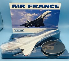 Schabak 1:250 Air France Concorde Die Cast Metal Airplane, New In Box picture
