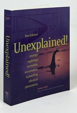 Jerome Clark / Unexplained Strange sightings incredible occurrences 1st ed 1999 picture